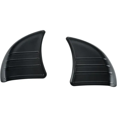 PartzBiz HD: 3455075-Kuryakyn Black Tri Line Inner Fairing Mirror Filler Covers Harley Touring 14-20 PartzBiz HD: 3455075-Kuryakyn Black Tri Line Inner Fairing Mirror Filler Covers Harley Touring 14-20