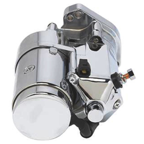 PartzBiz HD: 3459445-Ultima Thunder Fire Chrome 2.0KW Side Angled Post Starter 89-06 Harley Big Twin PartzBiz HD: 3459445-Ultima Thunder Fire Chrome 2.0KW Side Angled Post Starter 89-06 Harley Big Twin