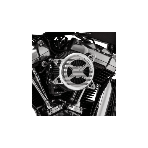 PartzBiz HD: 3489810-Vance & Hines VO2 America Air Cleaner Chrome High Flow Harley Sportster XL 91-22