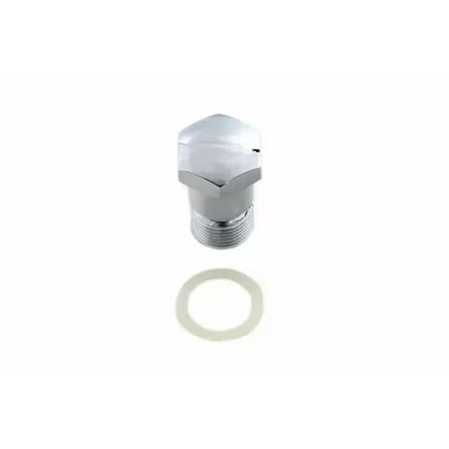 PartzBiz HD: 3446229-Chrome Tach TACHOMETER Drive Block Off ปลั๊กและปะเก็น Harley Ironhead Sportster PartzBiz HD: 3446229-Chrome Tach TACHOMETER Drive Block Off ปลั๊กและปะเก็น Harley Ironhead Sportster