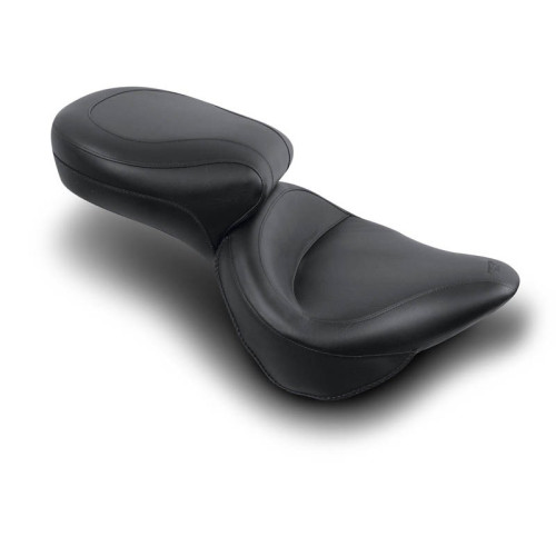 PartzBiz HD: 3458029-Mustang 17.5” Wide Touring One-Piece Plain Black Seat 2000-2006 Harley Softail PartzBiz HD: 3458029-Mustang 17.5” Wide Touring One-Piece Plain Black Seat 2000-2006 Harley Softail