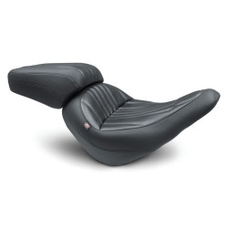 PartzBiz HD 75722 - Mustang Black Standard Touring Passenger Seat Harley Low Rider Sport Glide 2018+ PartzBiz HD 75722 - Mustang Black Standard Touring Passenger Seat Harley Low Rider Sport Glide 2018+