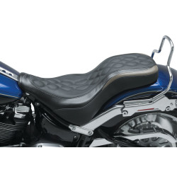 PartzBiz HD 75836 - Mustang Day Tripper One Piece เบาะนั่งผู้โดยสาร Harley Softail Fat Boy FLFB PartzBiz HD 75836 - Mustang Day Tripper One Piece เบาะนั่งผู้โดยสาร Harley Softail Fat Boy FLFB
