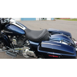 PartzBiz HD 76027 - Mustang Vintage Black Solo เบาะมอเตอร์ไซค์ Harley 2008+ Touring Bagger FLH FLT PartzBiz HD 76027 - Mustang Vintage Black Solo เบาะมอเตอร์ไซค์ Harley 2008+ Touring Bagger FLH FLT