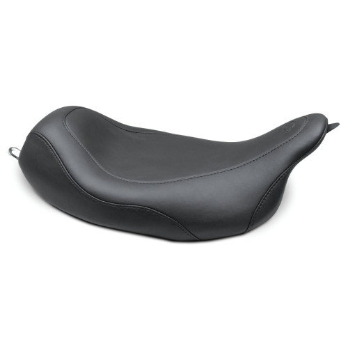 PartzBiz HD: 3455629-Mustang Wide Tripper Solo Seat ตะเข็บลายเพชร 2008-2017 Harley Touring