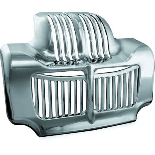 PartzBiz HD: 3451220-Kuryakyn Front Chrome Plated Engine Oil Cooler Cover Trim Harley Touring Bagger PartzBiz HD: 3451220-Kuryakyn Front Chrome Plated Engine Oil Cooler Cover Trim Harley Touring Bagger