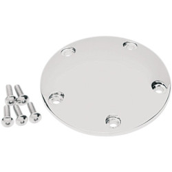 PartzBiz HD 7805-0080 - Chrome IGNITION CAM Chest Points แผ่นปิด Harley Big TWIN CAM 99+ Touring Dyna