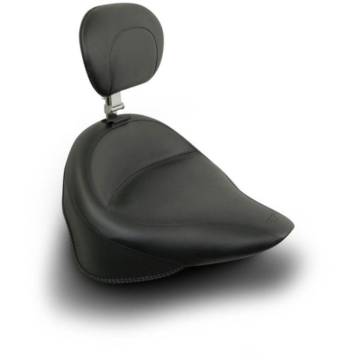 PartzBiz HD: 3458387-Mustang Wide Vintage Solo Seat พร้อมพนักพิงคนขับ 2000-2006 Harley Softail 79121 PartzBiz HD: 3458387-Mustang Wide Vintage Solo Seat พร้อมพนักพิงคนขับ 2000-2006 Harley Softail 79121