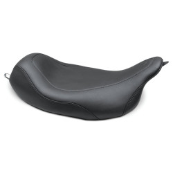 PartzBiz HD 79727AB - Mustang Wide Tripper Solo Seat Removable Backrest Black Red Harley Touring 2008+ PartzBiz HD 79727AB - Mustang Wide Tripper Solo Seat Removable Backrest Black Red Harley Touring 2008+