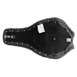 PartzBiz HD 818-29-175 - Saddlemen Step Up 2 Up เบาะ Black Lattice Stitch M8 Harley 18+ Softail FXLR FLSB