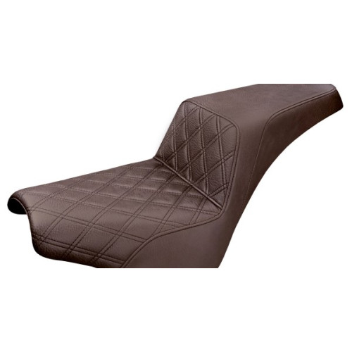 PartzBiz HD: 3472139-Saddlemen Brown Step 2 เบาะหน้าแบบ Lattice Stitch Harley Softail 18+ FXBB FXST PartzBiz HD: 3472139-Saddlemen Brown Step 2 เบาะหน้าแบบ Lattice Stitch Harley Softail 18+ FXBB FXST