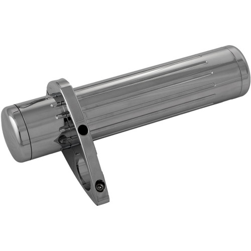 PartzBiz HD: 3445170-Chrome Billet Stash Tube Ball Milled Harley Bobber ชอปเปอร์แข็ง 10‚ x 2.2‚” FXST PartzBiz HD: 3445170-Chrome Billet Stash Tube Ball Milled Harley Bobber ชอปเปอร์แข็ง 10‚ x 2.2‚” FXST