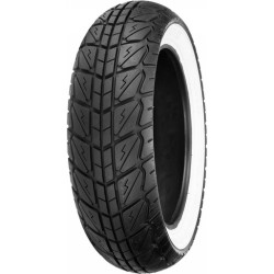 PartzBiz HD 87-4263 - ยางหลัง Shinko 723 Series 130/70-12 62P Bias Whitewall WW Moped Scooter DOT PartzBiz HD 87-4263 - ยางหลัง Shinko 723 Series 130/70-12 62P Bias Whitewall WW Moped Scooter DOT