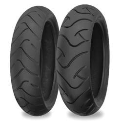 PartzBiz HD 87-4685 - Shinko 881 Series 160/60ZR16 68W Radial Rear Tire Black Street Bike Sport Race