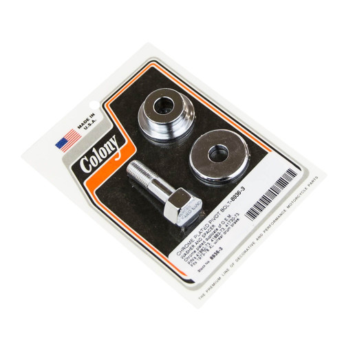 PartzBiz HD: 3458730-ดรัมเบรกหลัง Pivot Bolt Washer Spacer Kit Chrome Harley Ironhead Sportster XL PartzBiz HD: 3458730-ดรัมเบรกหลัง Pivot Bolt Washer Spacer Kit Chrome Harley Ironhead Sportster XL