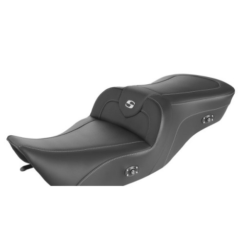 PartzBiz HD: 3478447-Saddlemen Roadsofa ที่นั่งคาร์บอนไฟเบอร์สีดำ GelCore Harley 97-07 Touring PartzBiz HD: 3478447-Saddlemen Roadsofa ที่นั่งคาร์บอนไฟเบอร์สีดำ GelCore Harley 97-07 Touring