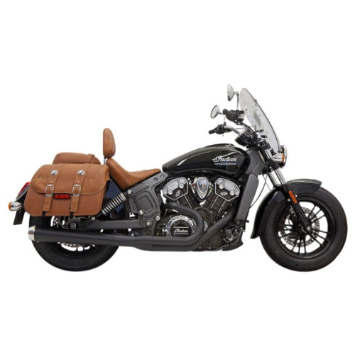 PartzBiz HD: 3444145-Bassani Road Rage ยาวสีดำ 2 เป็น 1 2-1 ท่อไอเสียท่อ Indian Scout 15-18 PartzBiz HD: 3444145-Bassani Road Rage ยาวสีดำ 2 เป็น 1 2-1 ท่อไอเสียท่อ Indian Scout 15-18