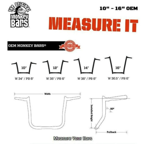 PartzBiz HD: 3458472-Paul Yaffe Black 12 OEM Monkey Ape Bar Handlebars Harley Touring Road King Glide PartzBiz HD: 3458472-Paul Yaffe Black 12 OEM Monkey Ape Bar Handlebars Harley Touring Road King Glide