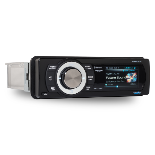 PartzBiz HD: 3486313-Aquatic AV Stereo Radio Head Unit Sirius XM Bluetooth Water Proof Harley Touring 1998-2013
