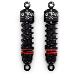 PartzBiz HD B28-1205B - Burly Brand B28-1205B Black 11.5" Slammer Plus Lowering Shocks Harley XL 88-03 best for performance install bolt on 1310-1968 PartzBiz HD B28-1205B - Burly Brand B28-1205B Black 11.5" Slammer Plus Lowering Shocks Harley XL 88-03 best for performance install bolt on 1310-1968