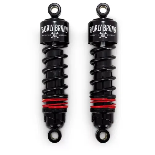 PartzBiz HD: 4421573-Burly Brand B28-1205B Black 11.5" Slammer Plus Lowering Shocks Harley XL 88-03 best for performance install bolt on 1310-1968