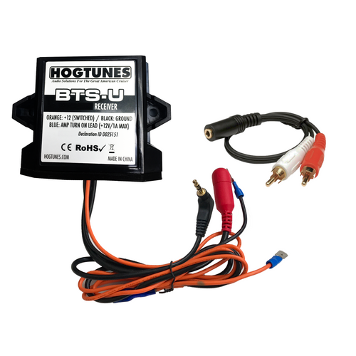 PartzBiz HD: 3492757-Hogtunes Universal Bluetooth Receiver 12V Fairing Adhesive Harley 98-13