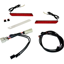 PartzBiz HD CD-TKE-REF-13-R - Red LED Fender Reflector Light PartzBiz HD CD-TKE-REF-13-R - Red LED Fender Reflector Light
