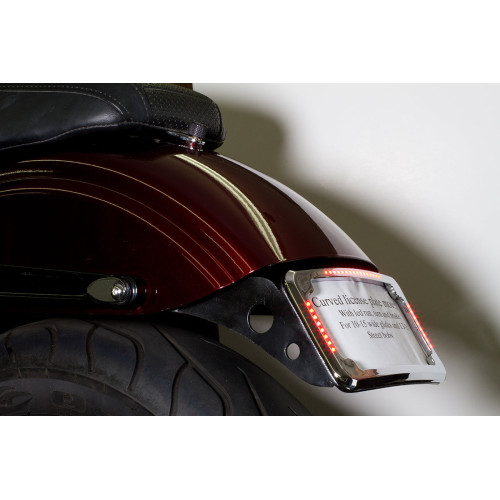 PartzBiz HD: 3471834-Cycle Vision Black Curved License Plate Holder Mount Harley 13+ Dyna FXDB FXDLS PartzBiz HD: 3471834-Cycle Vision Black Curved License Plate Holder Mount Harley 13+ Dyna FXDB FXDLS