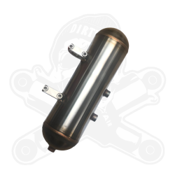 PartzBiz HD DA-09MEDWOVM - Dirty Air El Niño Stainless Steel Tank Rear Front 200psi Harley Touring 2009-13 PartzBiz HD DA-09MEDWOVM - Dirty Air El Niño Stainless Steel Tank Rear Front 200psi Harley Touring 2009-13