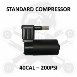 PartzBiz HD DA-40CAL - Dirty Air Standard Compressor El Grande Stealth 12V 40cal 200psi Harley Touring PartzBiz HD DA-40CAL - Dirty Air Standard Compressor El Grande Stealth 12V 40cal 200psi Harley Touring