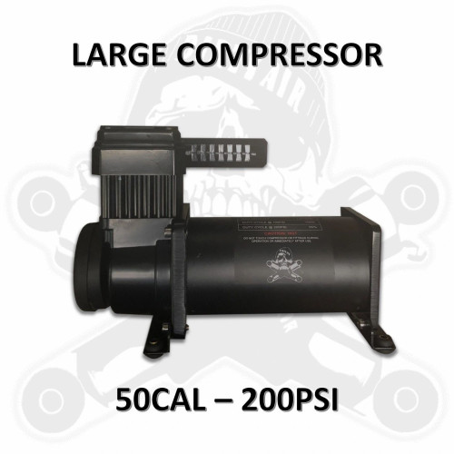 PartzBiz HD: 3491449-Dirty Air Large Compressor El Grande 12V 50cal 200psi BIG Harley Touring