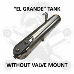PartzBiz HD DA-AT-EGWOVM - Dirty Air El Grande Stainless Steel Tank Rear Front 17x3” 200psi Harley Touring PartzBiz HD DA-AT-EGWOVM - Dirty Air El Grande Stainless Steel Tank Rear Front 17x3” 200psi Harley Touring