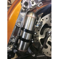 PartzBiz HD DA-FURTBR - Dirty Air Fast Up Rear Tank Bracket 2.5” Raw Steel Right Side Harley Touring PartzBiz HD DA-FURTBR - Dirty Air Fast Up Rear Tank Bracket 2.5” Raw Steel Right Side Harley Touring