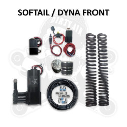 PartzBiz HD DA-HSTF01 - Dirty Air 41mm Front Fork Air Ride Suspension Kit 1989-2017 Harley Softail Dyna PartzBiz HD DA-HSTF01 - Dirty Air 41mm Front Fork Air Ride Suspension Kit 1989-2017 Harley Softail Dyna