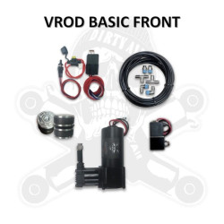 PartzBiz HD DA-HVRF01 - Dirty Air Harley Front Air Ride Shocks 49mm Suspension Kit Package V-Rod PartzBiz HD DA-HVRF01 - Dirty Air Harley Front Air Ride Shocks 49mm Suspension Kit Package V-Rod