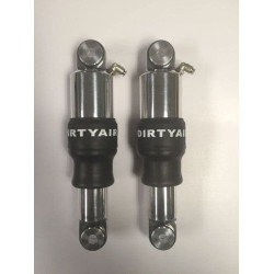 PartzBiz HD DA-RS01AVROD-B-POL - Dirty Air Rear Polish Billet Air Ride Shocks Suspension Pair Harley V-Rod 01-19 PartzBiz HD DA-RS01AVROD-B-POL - Dirty Air Rear Polish Billet Air Ride Shocks Suspension Pair Harley V-Rod 01-19