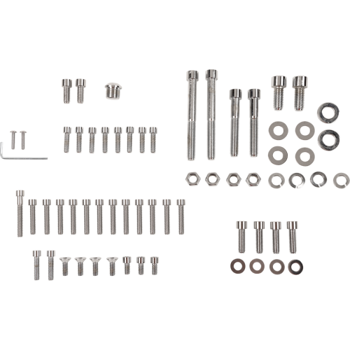PartzBiz HD: 3488998-Drag Complete เครื่องยนต์ เครื่องยนต์ Bolt Set Kit 4-Speed Smooth Socket Harley FX FL 77-84 PartzBiz HD: 3488998-Drag Complete เครื่องยนต์ เครื่องยนต์ Bolt Set Kit 4-Speed Smooth Socket Harley FX FL 77-84