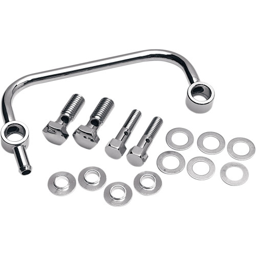 PartzBiz HD: 3450716-Drag Specialties Chrome Crankcase Breather Kit Harley Big Twin Air Cleaner PartzBiz HD: 3450716-Drag Specialties Chrome Crankcase Breather Kit Harley Big Twin Air Cleaner