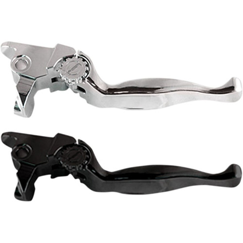 PartzBiz HD: 4406299-PSR Black Journey Adjustable Handlebar Levers Harley 14-16 Hydraulic Clutch | 12-00604-22