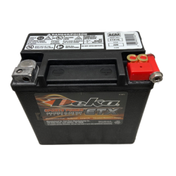 PartzBiz HD ETX14L - Deka AGM Glass Mat 14L Battery Harley Sportster XL 04+ Street 500 750 65958-04 PartzBiz HD ETX14L - Deka AGM Glass Mat 14L Battery Harley Sportster XL 04+ Street 500 750 65958-04