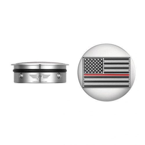 PartzBiz HD: 3485655-Figurati Swing Arm Cover Kit Pair Steel Red Line USA Flag Harley Touring 65-23 PartzBiz HD: 3485655-Figurati Swing Arm Cover Kit Pair Steel Red Line USA Flag Harley Touring 65-23