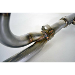 PartzBiz HD FM-09-FLH - Fuel Moto Jackpot Exhaust Header Pipe Steel 2-1-2 Crossover Harley Touring 2017+ PartzBiz HD FM-09-FLH - Fuel Moto Jackpot Exhaust Header Pipe Steel 2-1-2 Crossover Harley Touring 2017+