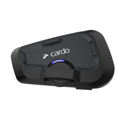 PartzBiz HD FRC4X003 - Cardo เดี่ยว 4-way Freecom ชุดหูฟังบลูทูธกันน้ำ Intercom HELMET Mount