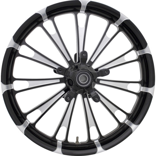 PartzBiz HD: 3490334-Coastal Moto Fuel Front Wheel Rim Black Cut 23 x 3.75” DD ABS Harley Touring 08+