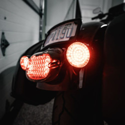 PartzBiz HD GEN-4-R-1156 - Genesis® 4 Solid Red Bullet Rear Turn Signal Insert PartzBiz HD GEN-4-R-1156 - Genesis® 4 Solid Red Bullet Rear Turn Signal Insert