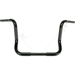 PartzBiz HD H31-0240GBS-14 - Hard Drive Black 1.25” Bagger 14” Apes Apehanger Handlebars Touring Harley 96-20 PartzBiz HD H31-0240GBS-14 - Hard Drive Black 1.25” Bagger 14” Apes Apehanger Handlebars Touring Harley 96-20