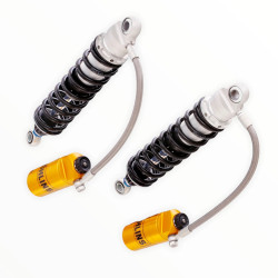 PartzBiz HD HD 044 - Ohlins Shocks Rear Pair S36HR1C1L 12.8” Adjustable 150-500lbs Harley Touring 14+ PartzBiz HD HD 044 - Ohlins Shocks Rear Pair S36HR1C1L 12.8” Adjustable 150-500lbs Harley Touring 14+