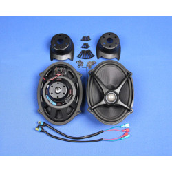 PartzBiz HD HDRK-5X7TW-XXR - J&M ROKKER XXR Replacement 5x7 Saddlebag Lid Speakers 2006-2020 Harley Touring