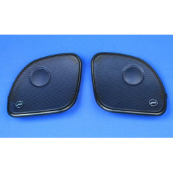 PartzBiz HD HGRL-RG15 - J&M Corp Front Fairing Speaker Stereo Grill Set 2015-20 Harley FLTR Road Glide
