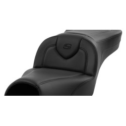 PartzBiz HD I20-06-187 - Saddlemen Black RoadSofa One-Piece Gelcore Seat 2020+ Indian Challenger